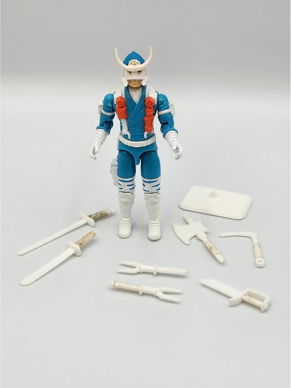 Vintage GI Joe Bushido Figure 100% Complete with Weapons 1993 C3